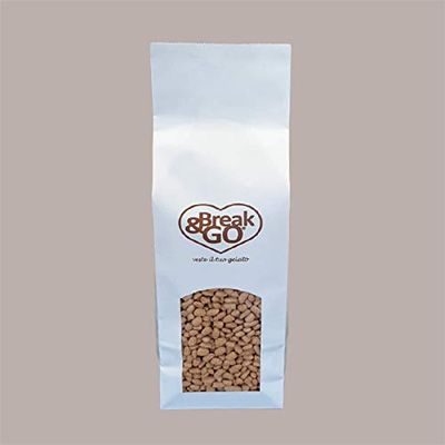 Lucgel SRL 500 gr Puffed and Caramelized Whole Rice for Ice Cream Yogurt Pastry Desserts