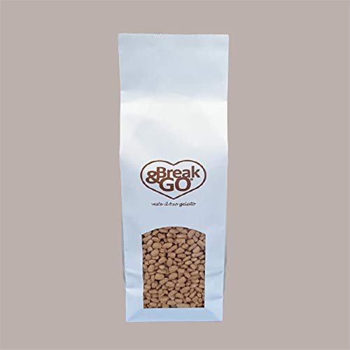 Lucgel SRL 500 gr Puffed and Caramelized Whole Rice for Ice Cream Yogurt Pastry Desserts