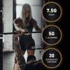 DY Nutrition HIT BCAA 4:1:1 + Glutamine, 450g, 30 Servings (Cherry Flavour) Branch Chain Amino Acid Powder Drink for Optimal Pump & Performance | Pre & Intra Workout Supplement view 3