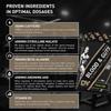 DY Nutrition - Blood & Guts Pre Workout Powder, 380g (Mojito) - High Strength Preworkout with 350mg Caffeine, Citrulline Malate, Beta Alanine, Arginine AKG, L-Tyrosine, Vitamin B3 for Men & Women view 3