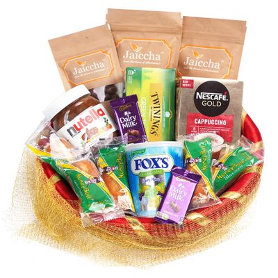 Jaiccha Ghasitaram Diwali - Net Basket Hamper of 20 Goodies |Diwali,Holi,Rakhi,Valentine,Christmas,Birthday,Anniversary,Gift for Her,Him,Mothers Day,Fathers Day|