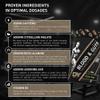 DY Nutrition - Blood & Guts Pre Workout Powder, 380g (Watermelon) - High Strength Preworkout with 350mg Caffeine, Citrulline Malate, Beta Alanine, Arginine AKG, L-Tyrosine, Vitamin B3 for Men & Women view 3