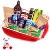 Jaiccha Ghasitaram Red Net Basket Hamper of 21 Goodies with Teddy|Gift for Diwali,Holi,Rakhi,Valentine,Christmas,Birthday,Anniversary,Her,Him| view 1