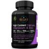 Calcium Magnesium Zinc - Essential Mineral Supplement - 240 Vegan Caplets - for Immune Support and Bone Strength - for Adults Women and Men - by NextGenU view 1