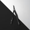Level 3 Milly Razor Holder - Excellent Grip and Control - Blades Not Included - Precision Shaving Control - Level Three Straight Holder (Black) view 4