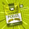 Serious Pig Snacking Pickles - Classic Baby Gherkins Low Calorie Snack (12 x 40g) view 4