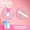 Korisen Multi-Functional Vaginal Douche Bottle for Women,Upside Down Peri Bottle for Postpartum Care,Travel Size Vaginal Cleaner, Cleansing for Mom After Birth view 4