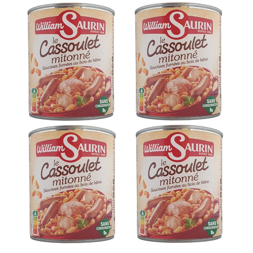 WILLIAM SAURIN - Le Clet Mitonn 840G  Set of 4  Sold as a set