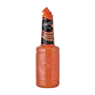 Finest Call White Peach Puree Mix | Real Fruit | Cocktail Ingredient | 1 Litre Bottle | Easy Pour | Bar Essential | Premium Ingredients | Cocktails, Drinks, Desserts