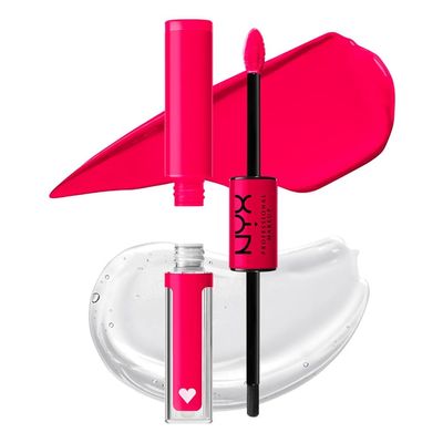 NYX Professional Makeup Lip Gloss, High Pigment, Long Lasting Lip Shine, No Transfer, Shine Loud, Glass Shine, Upto 16H Wear, Vegan Formula, Shade: Lead Everything