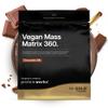 Protein Works | Vegan Mass Matrix 360 - Gold Innovation, Vegan Mass Gainer, Weight Gain Supplement, Tri Protein Blend, Amino Acids, Post Workout Protein Shake, Chocolate Silk, 5 Servings, 1kg view 1