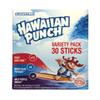 Hawiian Punch Powdered Drink Singles Variety Pack- Fruit Juicy Red, Berry Blue Typhoon, Wild Purple Smash (30 Sticks) view 1