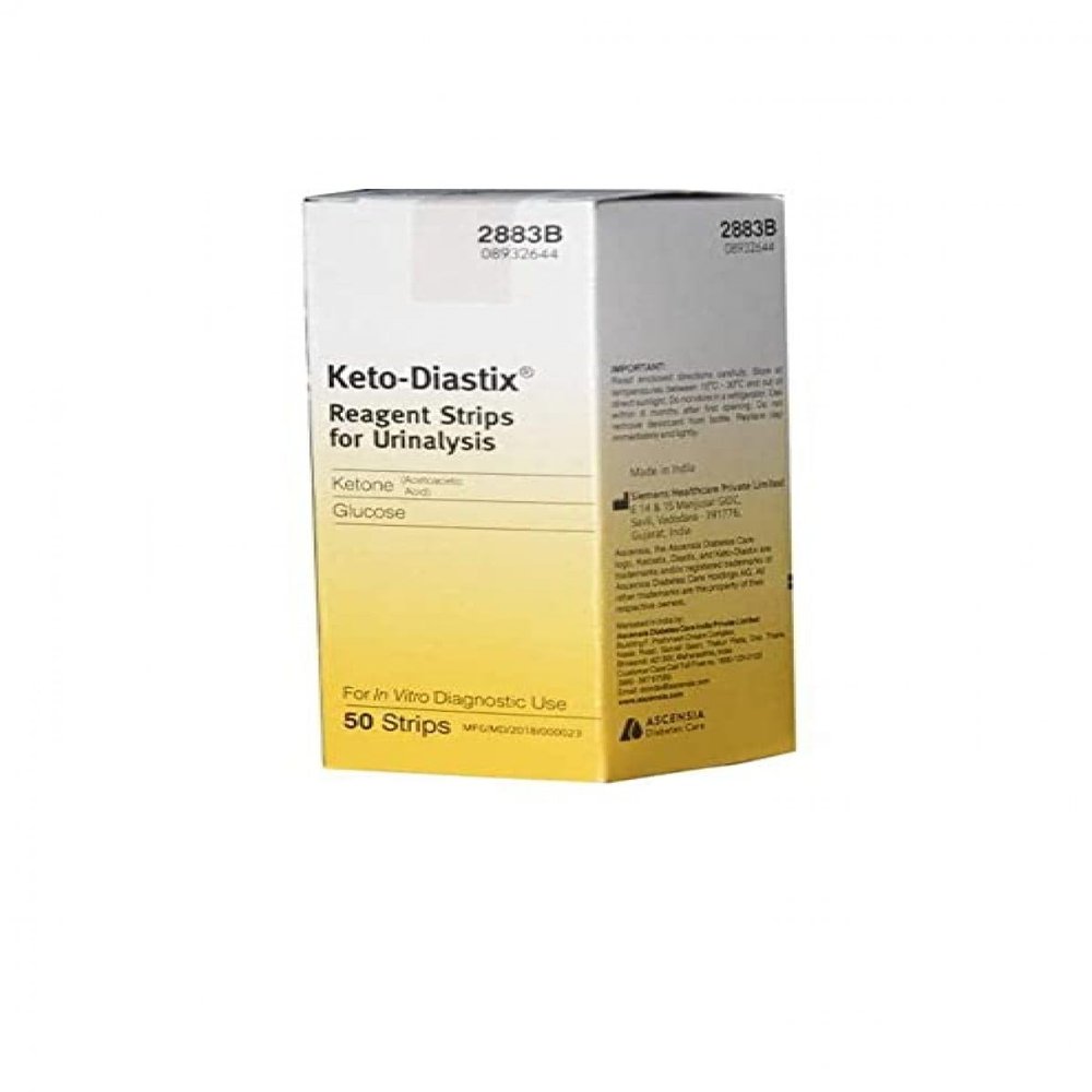 Diastix Reagent Strips for Urinalysis - 50 Ct.(2804B)
