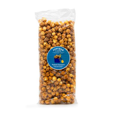 Popcorn Shed Salted Caramel Gourmet Popcorn, 500g Bulk Bag - Movie Night Mega Pack, Gluten Free Snacks, Vegetarian Popcorn