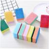 10pcs/Set Household Dish Wash Cleaning Sponges Colored Sponge Scouring Pads Kitchen Sponges Cleaner Tool Random Color view 1