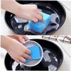 10pcs/Set Household Dish Wash Cleaning Sponges Colored Sponge Scouring Pads Kitchen Sponges Cleaner Tool Random Color view 3