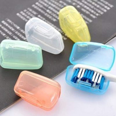 Oulensy 5pcs/set Portable Toothbrush Cover Holder Travel Hiking Camping Brush Cap Case Yks Health Germproof Toothbrushes Protector