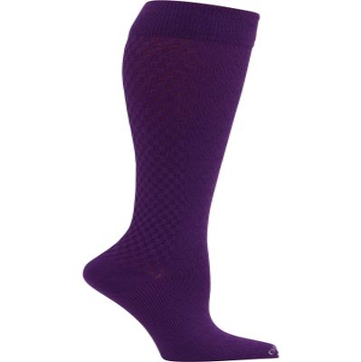 Cherokee TrueSupport Women 10-15 mmHg (1 Pair/ 4 Pairs) pack Compression Socks, Wisteria, One Size