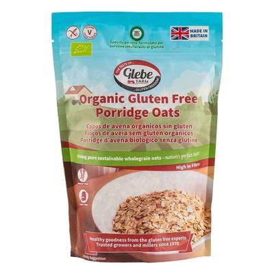 Glebe Farm Organic Gluten Free Porridge Oats 450g