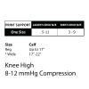 Cherokee Printsupport Women 12 mmHg Support Socks, Regular Tall, AVO Cuddle view 2