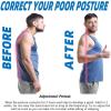 New Posture Corrector Spine Back Shoulder Support Corrector Band Adjustable Brace Correction Humpback Back Pain Relief view 3
