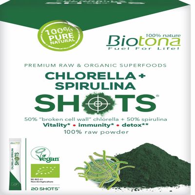 Chlorella+spirulina raw 200 g