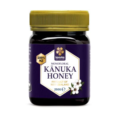 Raw monofloral kanuka honey 250 g