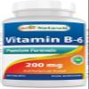 Best Naturals Vitamin B6 200mg for Adults, 120 Tablets view 1
