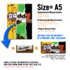 2-Pack Funny "Daddy" Chocolate Bar Wrappers  Novelty Joke Gift for Dad  Rude Fathers Day Gag Present  Hilarious Birthday or Christmas Secret Santa Stocking Filler (Wrappers Only) view 3