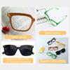 Eyekepper 5-Pack Square Reading Glasses for Women Large Frame Readers +1.00 view 4