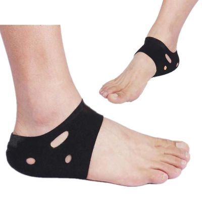 1 Pair Sports Gear Neoprene Ankle Support Elastic Brace Guard Gym Foot Foot Pain Relief Pads for Women Men - Black