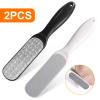 2Pcs Handheld Foot File Rasp Dead Skin Exfoliating Remover Feet Scrubber Foot Pain Relief Pads for Women Men - 2pcs view 2