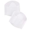 2Pairs Soft Silicone Arch Support Sleeves Flat Foot Plantar Fasciitis Cushions Foot Pain Relief Pads for Women Men - Translucent view 1