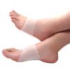 2Pairs Soft Silicone Arch Support Sleeves Flat Foot Plantar Fasciitis Cushions Foot Pain Relief Pads for Women Men - Translucent view 4