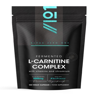 L-Carnitine 2000mg with BioPerine - 120 Capsules - Energy & Metabolism Support - High Strength Acetyl L-Carnitine Complex (30 Day Supply) by Alpha01
