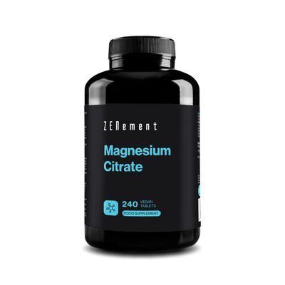 Magnesium Citrate, 240 Vegan Tablets | from Magnesium Citrate | Vegan | Zenement
