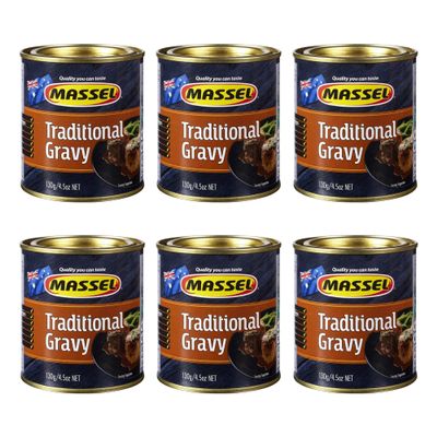 Massel Gravy Tub (6, Traditional)