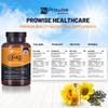 Vitamin D3 4000IU & K2 MK7 100g Vegetarian Tablets I 180 (6 Months Supply) I Easy to Swallow Supplement for Immune Support, Calcium Boost, Bone & Muscle I Made in The UK by Prowise Healthcare view 4