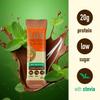 Premium LUX Protein Flapjack Bars - High Protein, Low Sugar Snack  Bodybuilding Warehouse - Mint Chocolate Chunk (24 x 75g) view 3