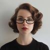 LONDON MOLE Brainy reading glasses | Cool half moon shaped readers | Mens Womens Unisex | Spring hinges view 2