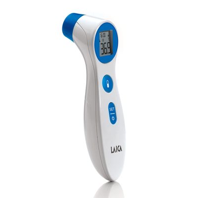 Laica TH1000 Non-contact, forehead, ear and liquid infrared thermometer.