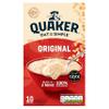 Quaker Oat So Simple Original Porridge, 10 x 27 g (270 g - pack of 1) view 1