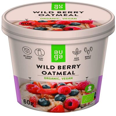 Whole Grain Porridge with Forest Fruit BIO 60 g AUGA
