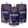 ATIKEM Pure Coffee Shots - Organic Cold Brew Double Espresso, Instant Premium Ethiopian Dark Roast Arabica Coffee, Ready-to-Drink, 150mg Caffeine, Enjoy Hot, Cold or Iced - 60ml (3 Pack) view 1
