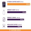 ATIKEM Pure Coffee Shots - Organic Cold Brew Double Espresso, Instant Premium Ethiopian Dark Roast Arabica Coffee, Ready-to-Drink, 150mg Caffeine, Enjoy Hot, Cold or Iced - 60ml (3 Pack) view 4
