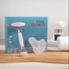 100% Natural Rose Quartz Jade Roller & Gua Sha Set, Jade Facial Roller Double Neck Healing Slimming Massager Anti-Aging, De-Puffing, Detoxifying, Brightening, and Refreshes Skin Tool view 4