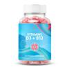 BeLive Vitamin D3 Gummies with B12 Vitamins - 60 Ct I Vegan Immune Support Gummies with Vitamin B12 & D3, Provides Enhanced Bone & Muscle Strength, Hearth Health and Energy - Strawberry Flavour view 1