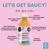 White Miso Sauce for Cooking & Seasoning | Non-GMO & No Added Sugar | No Palm Oil | Gluten-Free, Nut-Free, Vegan | 200ml x 6 Recycled Glass Bottles | NOJ White Miso Sauce view 4