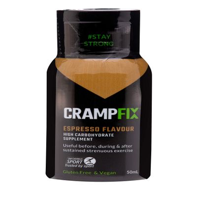 Crampfix 50ml Flip-Top Lid Squeeze Bottle - Fast & Effective Relief from Muscle Cramp (Espresso)