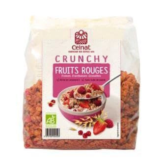 Organic red fruit crunchy muesli 500 g (Red Berries)